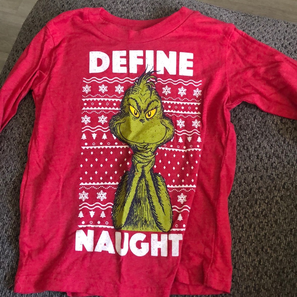 Grinch Christmas tee